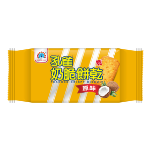 💰檔期促銷~ 本週優惠(05.03.25-05.13.25)💰孔雀奶脆餅乾-原味(106g*包、共2包)
