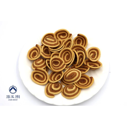 【澎玉191】古早味錦花餅(豬耳朵) 220克 | 懷念古早好滋味(220g)